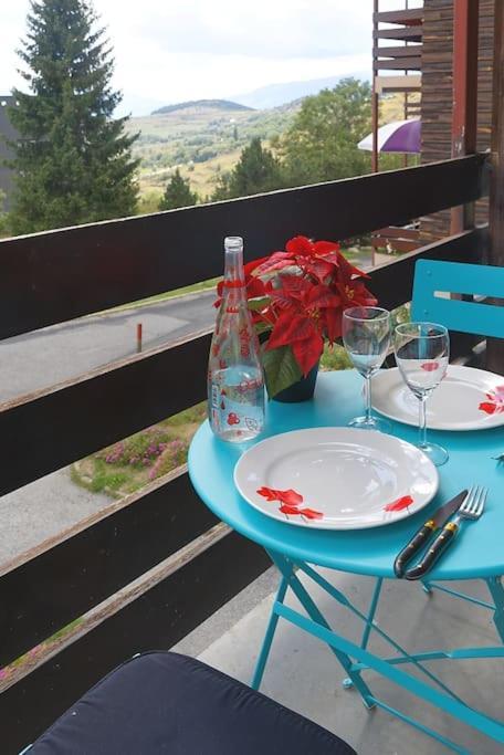 Appartement Le Balcon Cerdan à Font-Romeu-Odeillo-Via Extérieur photo