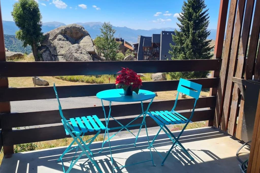Appartement Le Balcon Cerdan à Font-Romeu-Odeillo-Via Extérieur photo